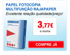 Papel fotoc&oacute;pia multifun&ccedil;&atilde;o rajapaper