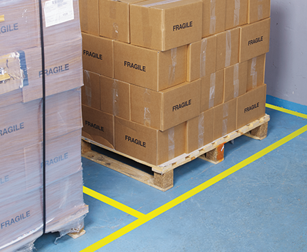 Fita adesiva de sinalização