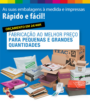 Personalizamos e fabricamos as suas embalagens à medida