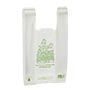 Sacos biodegradáveis de alças