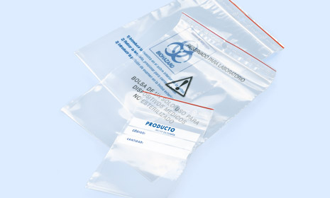 Sacos de plástico com acondicionamento